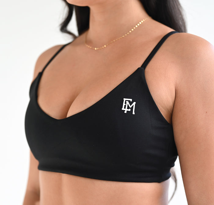 Sports Bra - Jet Black