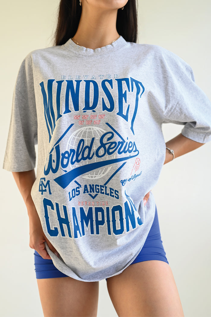 Dodger Tee - Heather Grey