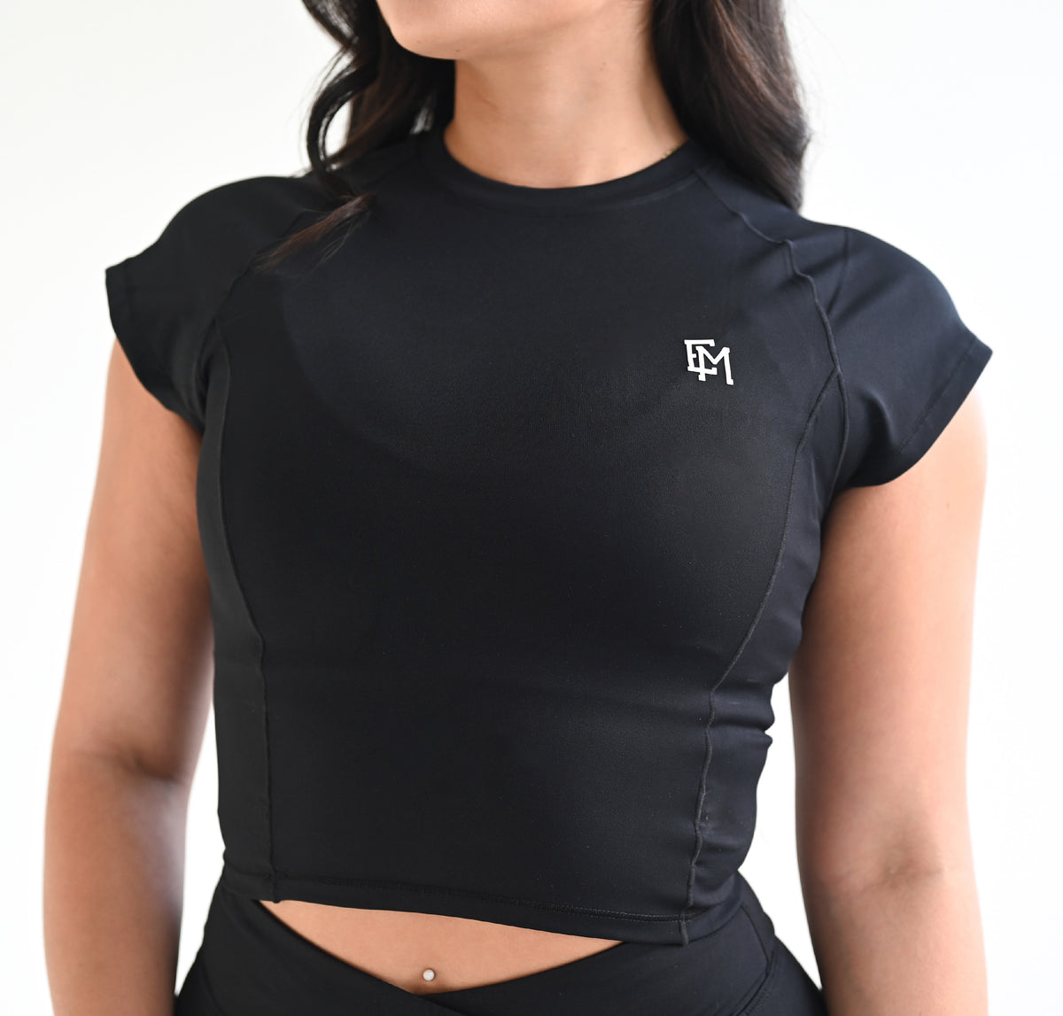 Baby Tee - Jet Black